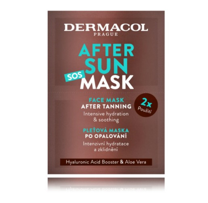 Dermacol Aftersun Face Mask 2 X