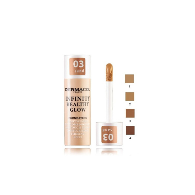 Dermacol Infinity Healthy Tonālais Krēms 04