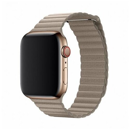 Devia Elegant Leather Loop(44mm) for Apple