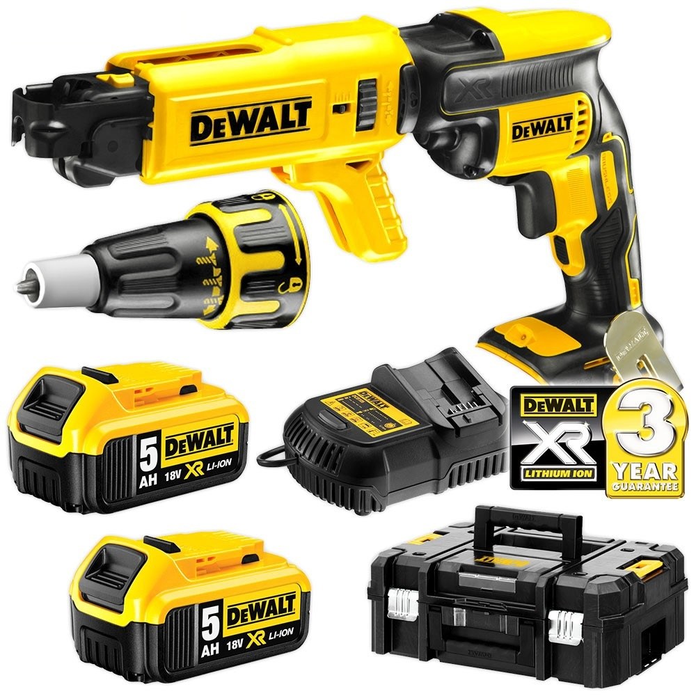 DeWALT Skrūvgriezis reģipsim 18V 5.0Ah