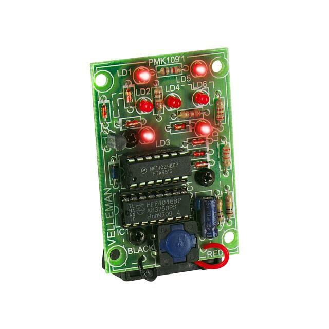 VELLEMAN Dice; 9VDC; Features: light signaller