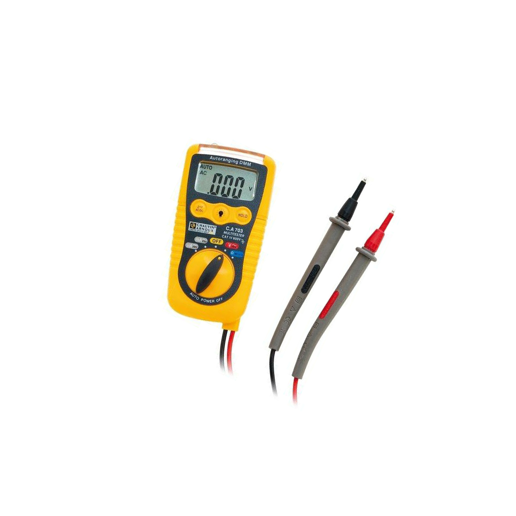 CHAUVIN ARNOUX Digital multimeter; LCD; (1999)