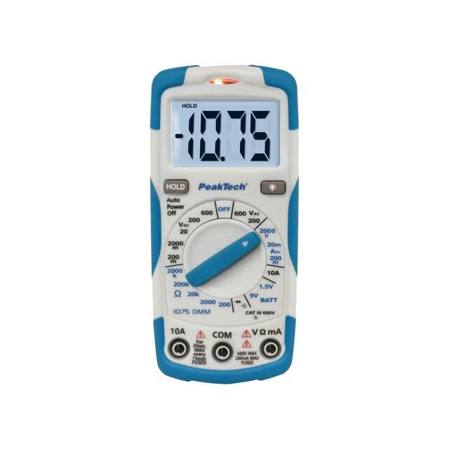 PEAKTECH Digital multimeter; LCD; 3,5