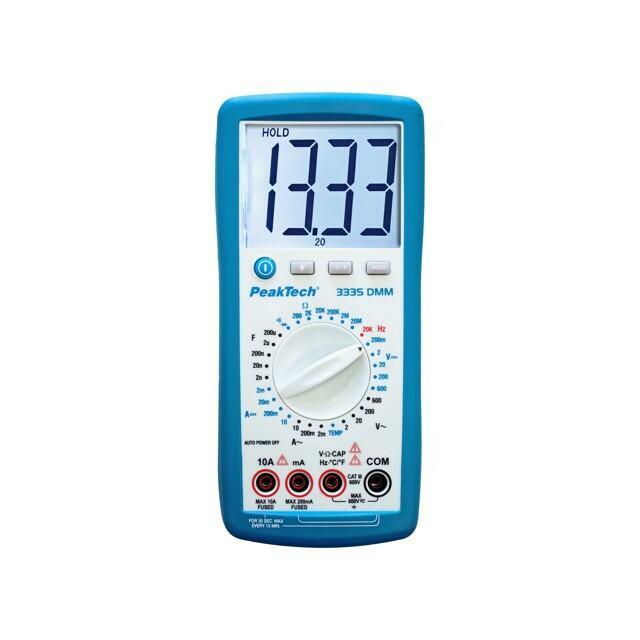 PEAKTECH Digital multimeter; LCD; 3,5