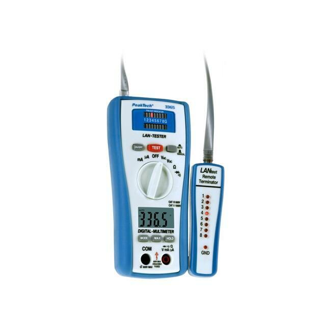 PEAKTECH Digital multimeter; LCD; 3,5