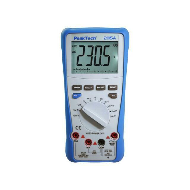 PEAKTECH Digital multimeter; LCD; 3,75