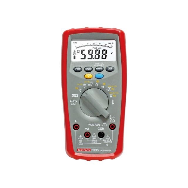 Digital multimeter; LCD; 3,75 digit