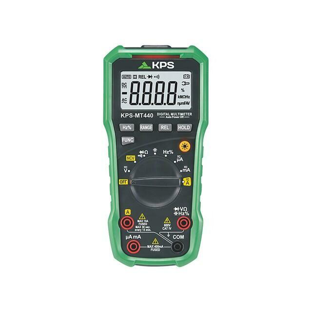 Digital multimeter; LCD; (4000); VDC: 400mV