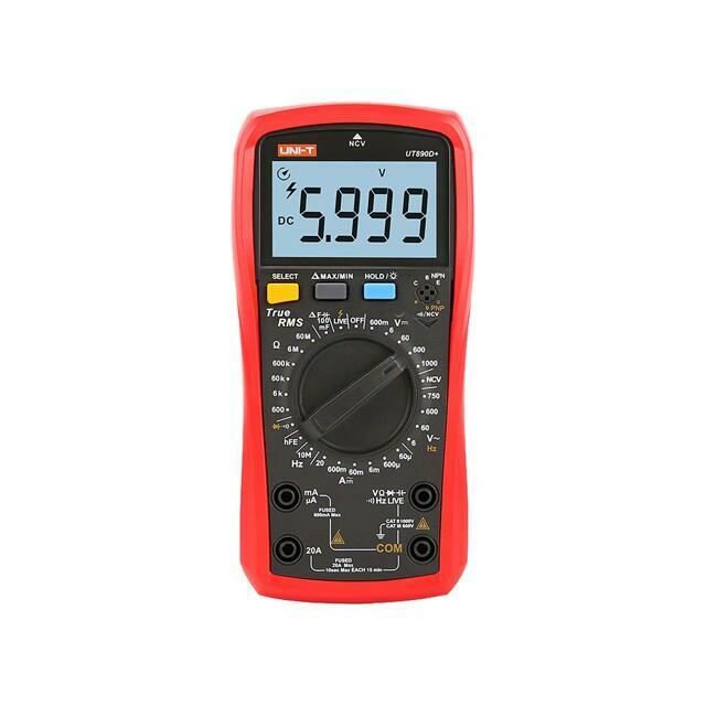 UNI-T Digital multimeter; LCD; (6000); VDC: