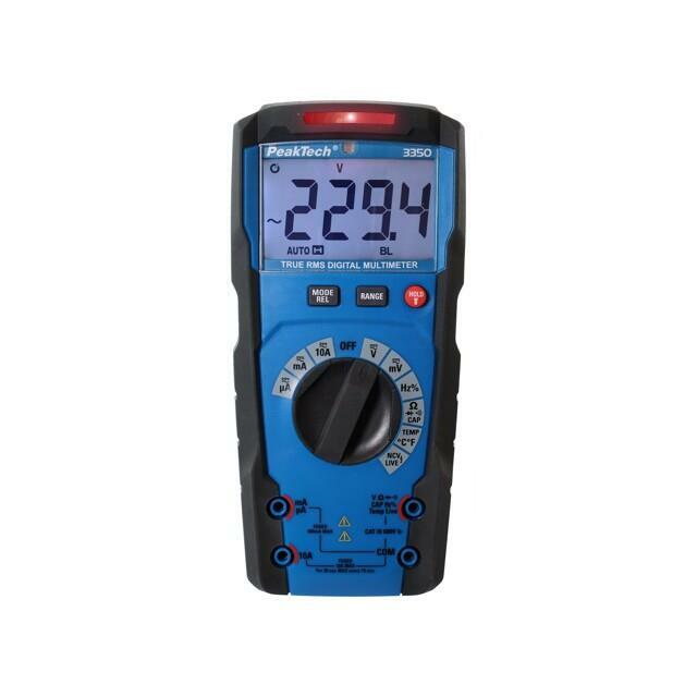 PEAKTECH Digital multimeter; LCD; (6000); VDC: