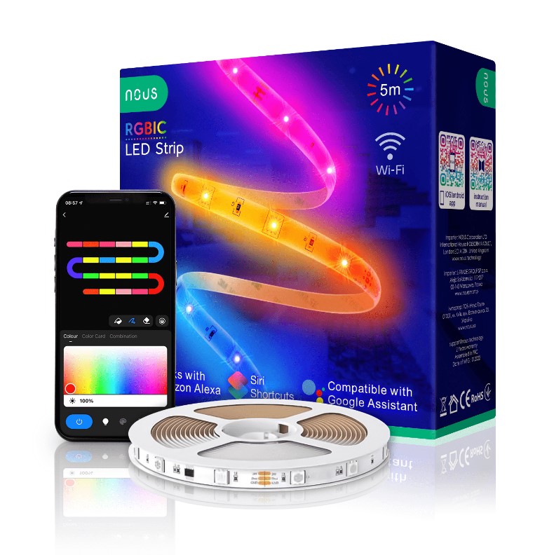 Digitālā LED lente RGB IC WIFI