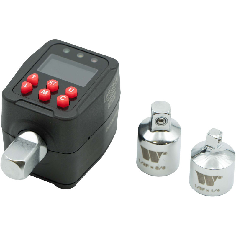 Digitālais griezes momenta adapteris 1/2`` 10-200Nm