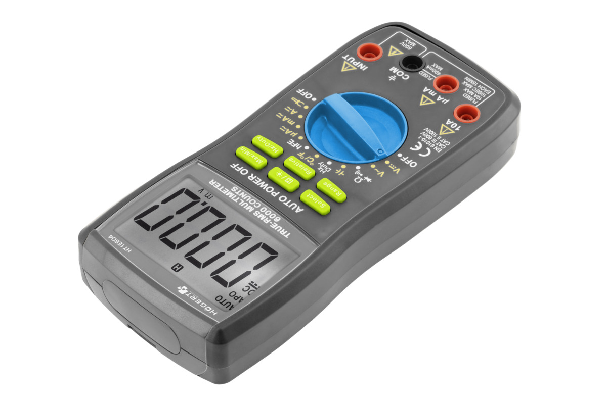 HOGERT Digitāls universālais multimetrs | HT1E604