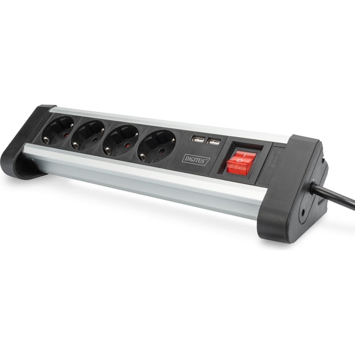 Digitus 4-way office socket strip with