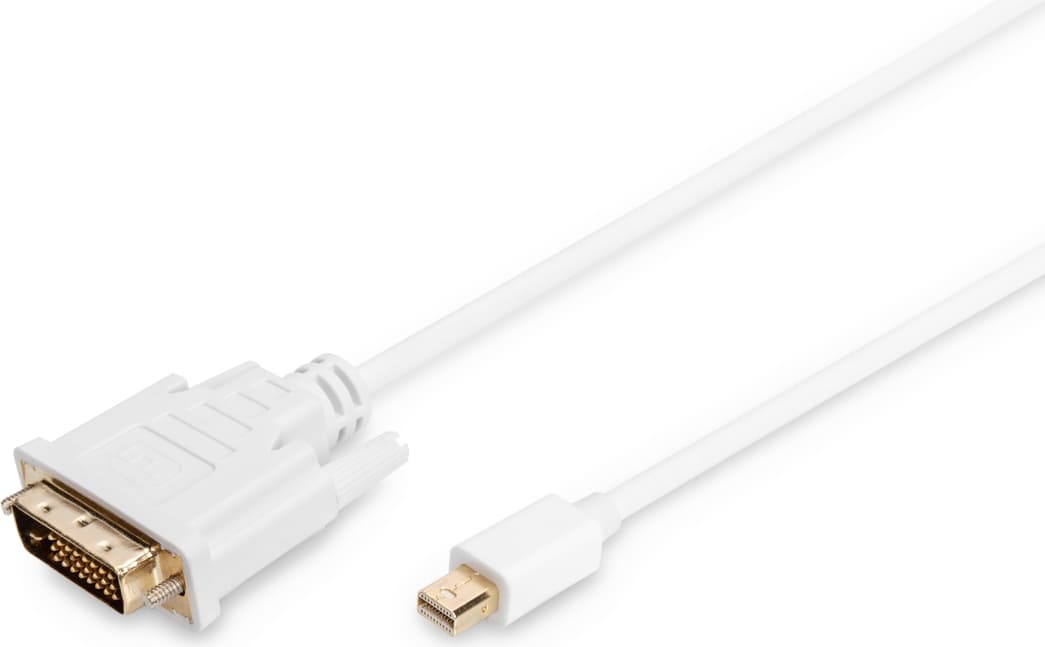 DIGITUS Cable; DVI-D (24+1) plug,mini