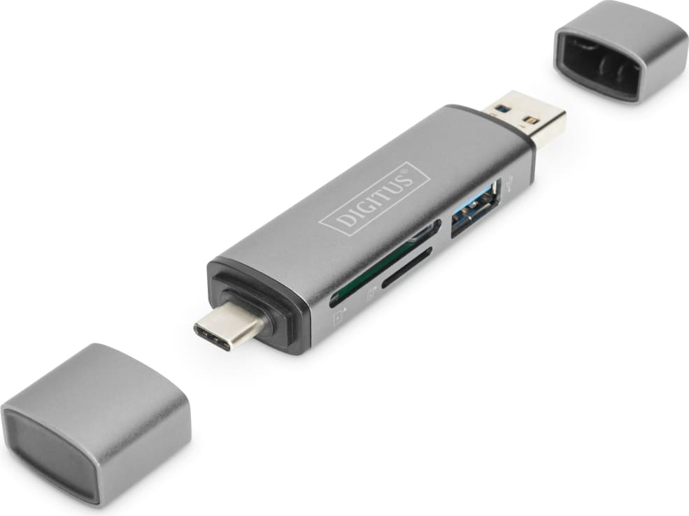 Digitus Dual Card Reader Hub USB-C