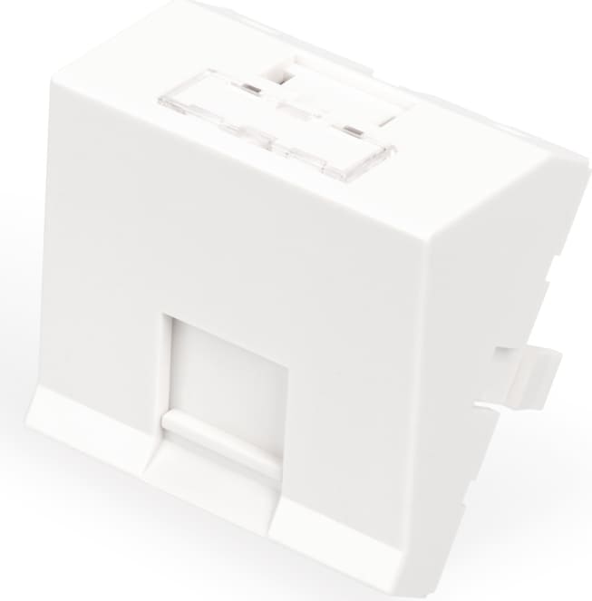 Digitus Face plate, 1 port, 45