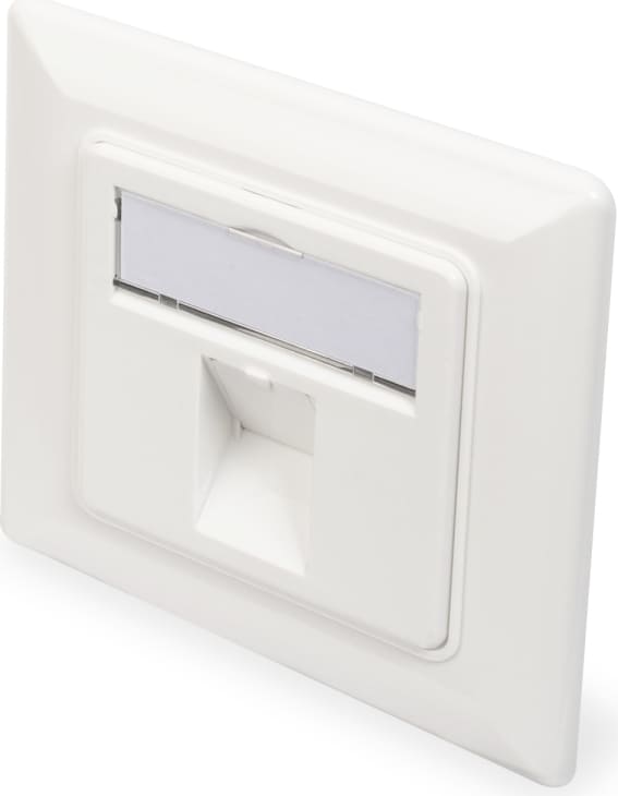 Digitus Wallplate for Keystone Modules, German