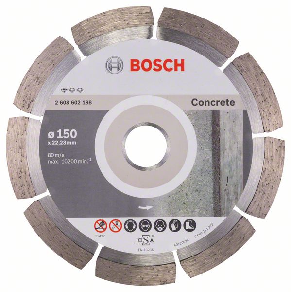 BOSCH Dim. grieš. ripa BPE 150x22