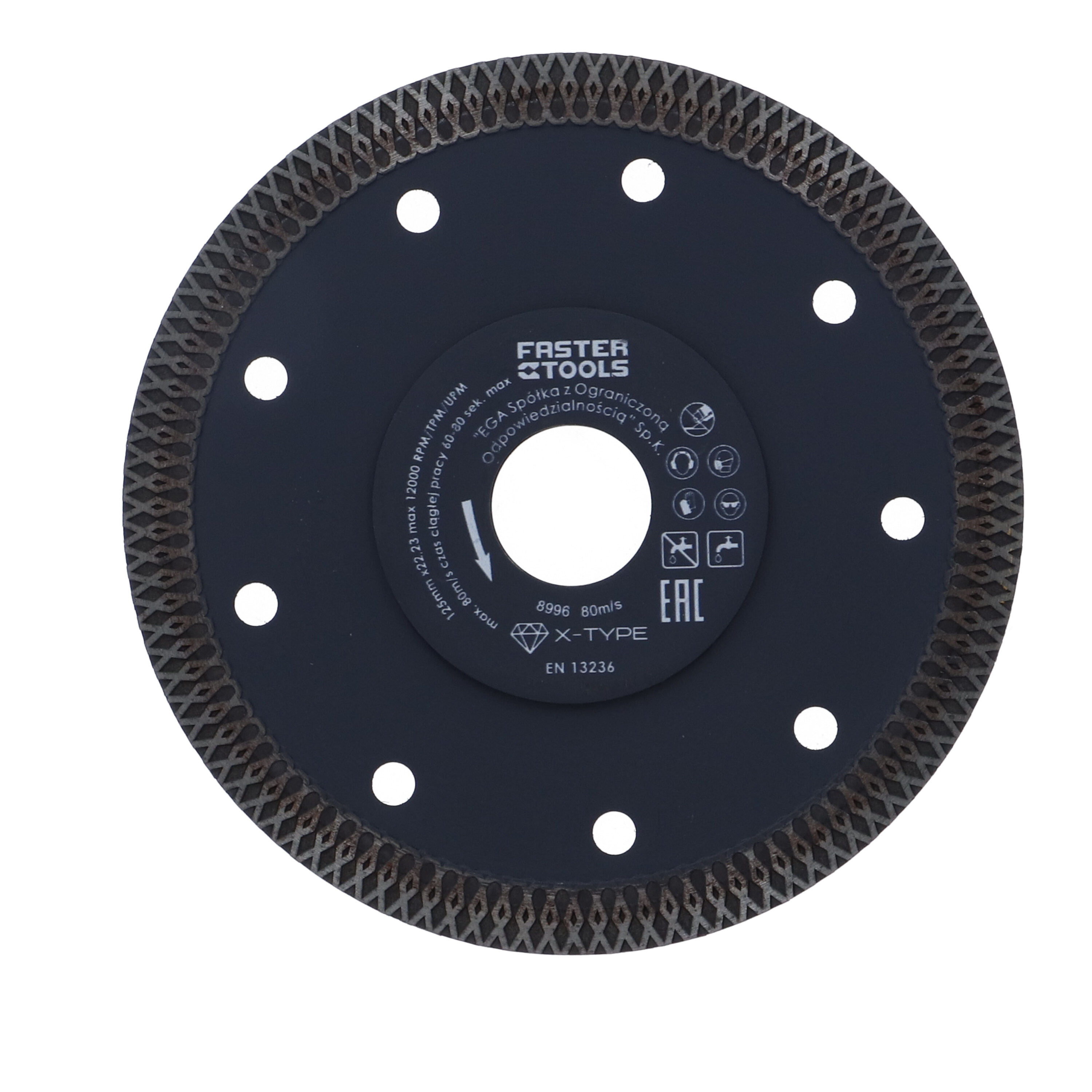 FASTER TOOLS Dimanta disks PCN 125x1