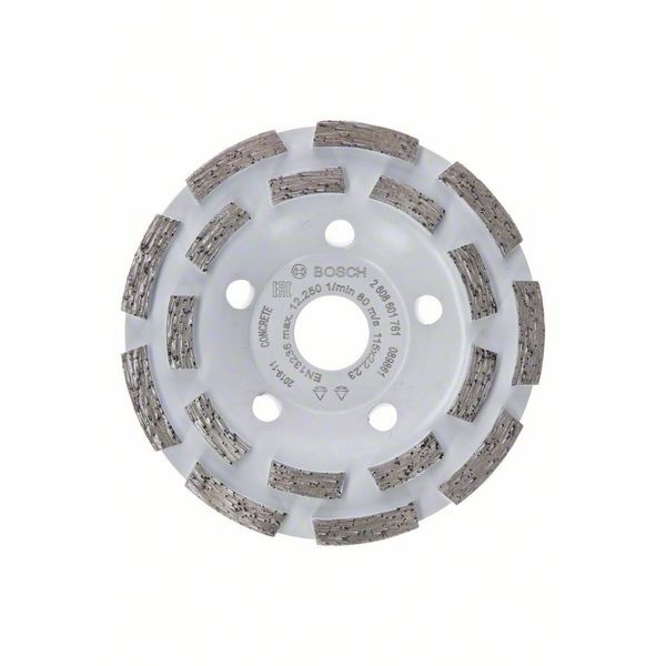 BOSCH Dimanta slīpēšanas disks Betonam,Ø115mm
