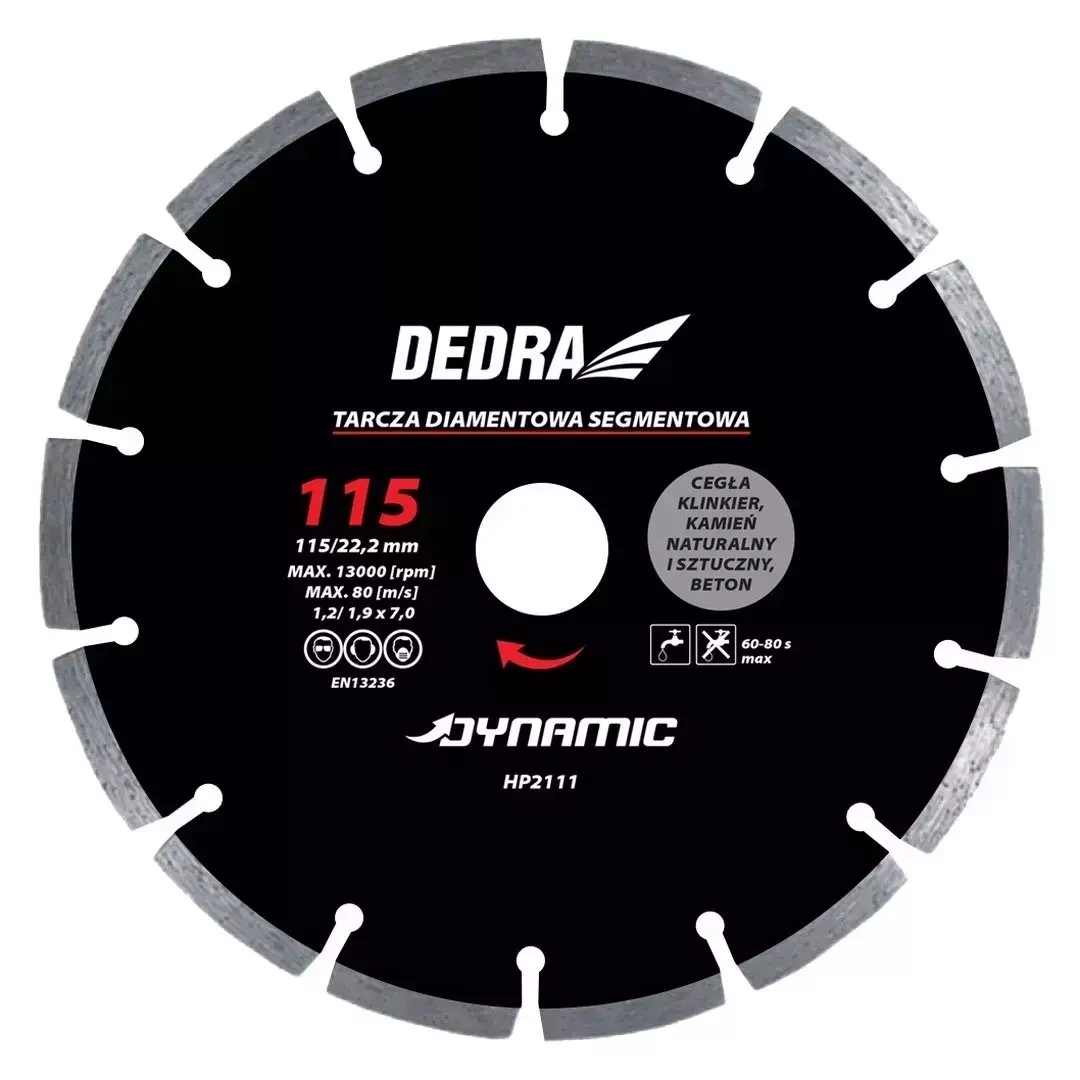DEDRA-EXIM Dimanta slipešanas disks Segmenta 250/25