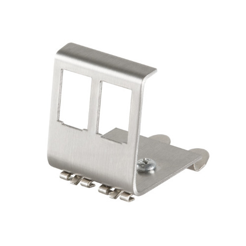 DIN-Rail adapteris 2xRJ45 Keystone modulim METĀLS