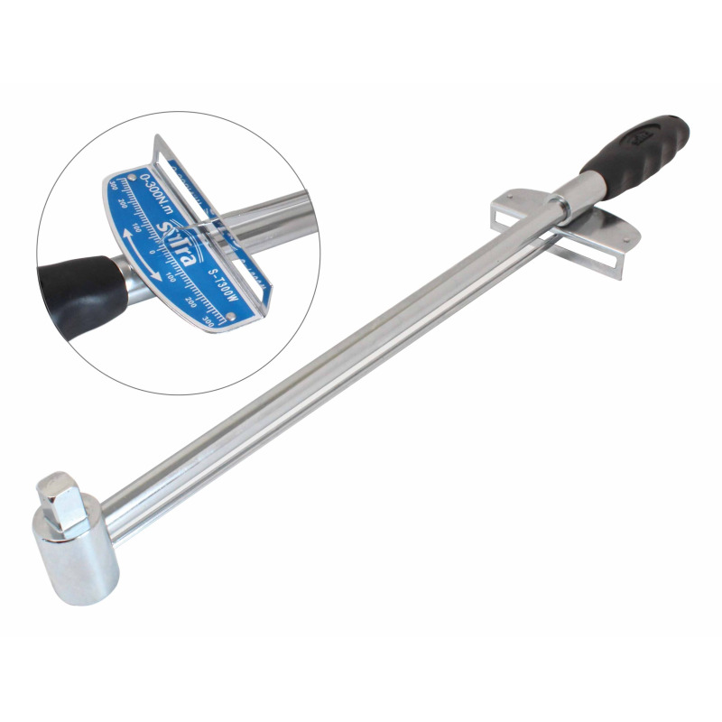 Satra Dinamometriskā atslēga 1/2" 0-300Nm (S-T300W)