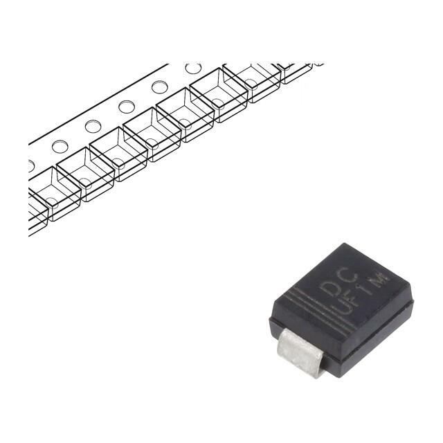 DC COMPONENTS Diode: rectifying; SMD; 1kV