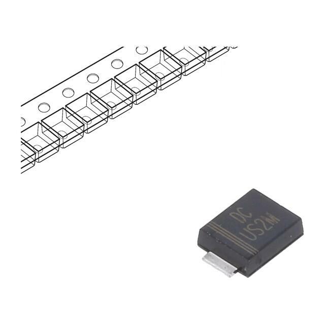 DC COMPONENTS Diode: rectifying; SMD; 1kV