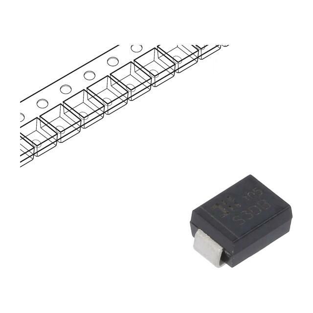 DIODES INCORPORATED Diode: rectifying; SMD; 200V