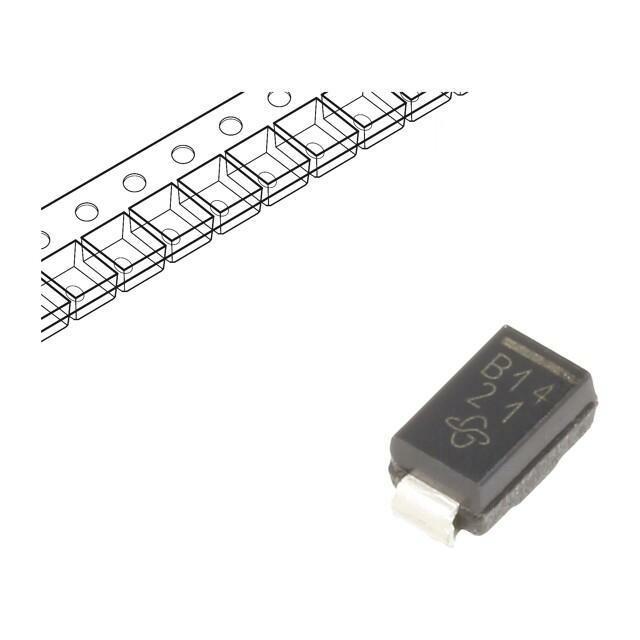 VISHAY Diode: Schottky rectifying; SMA; SMD