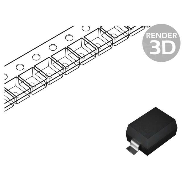 DIODES INCORPORATED Diode: switching; SMD; 100V