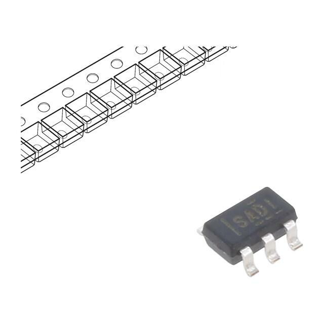 TEXAS INSTRUMENTS Diode: TVS array; 7V