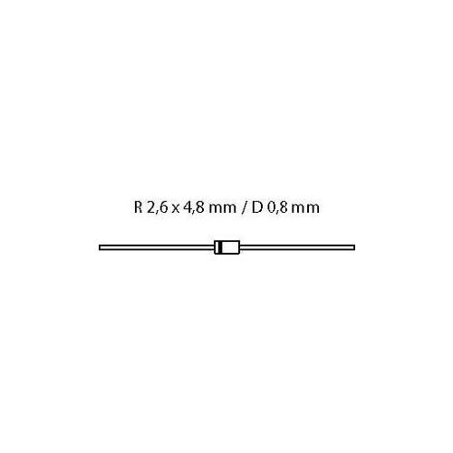 DC COMPONENTS Diode  UF4007 1000V 1A