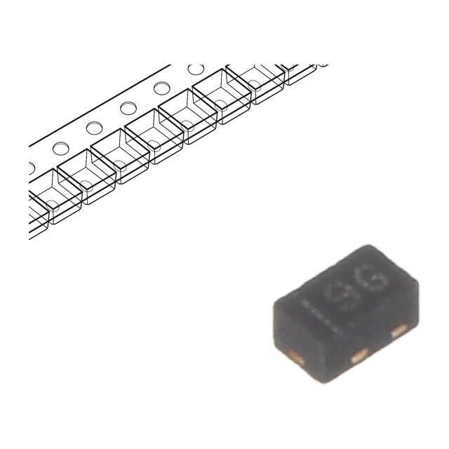 DIODES INCORPORATED Diode: Zener; 0.25W