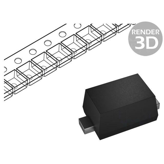 DIODES INCORPORATED Diode: Zener; 0.35W