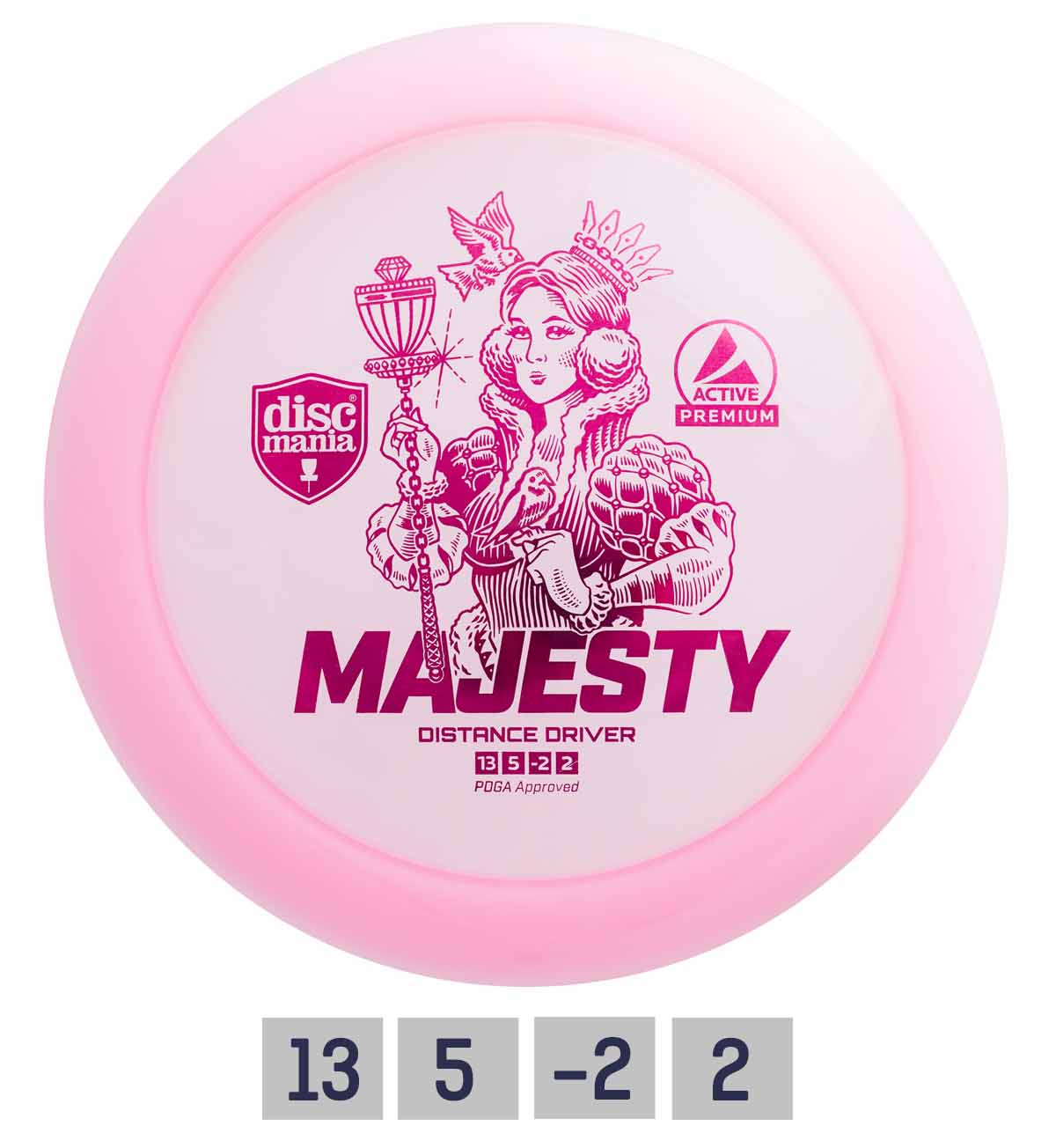 Discgolf DISCMANIA Distance Driver MAJESTY Active