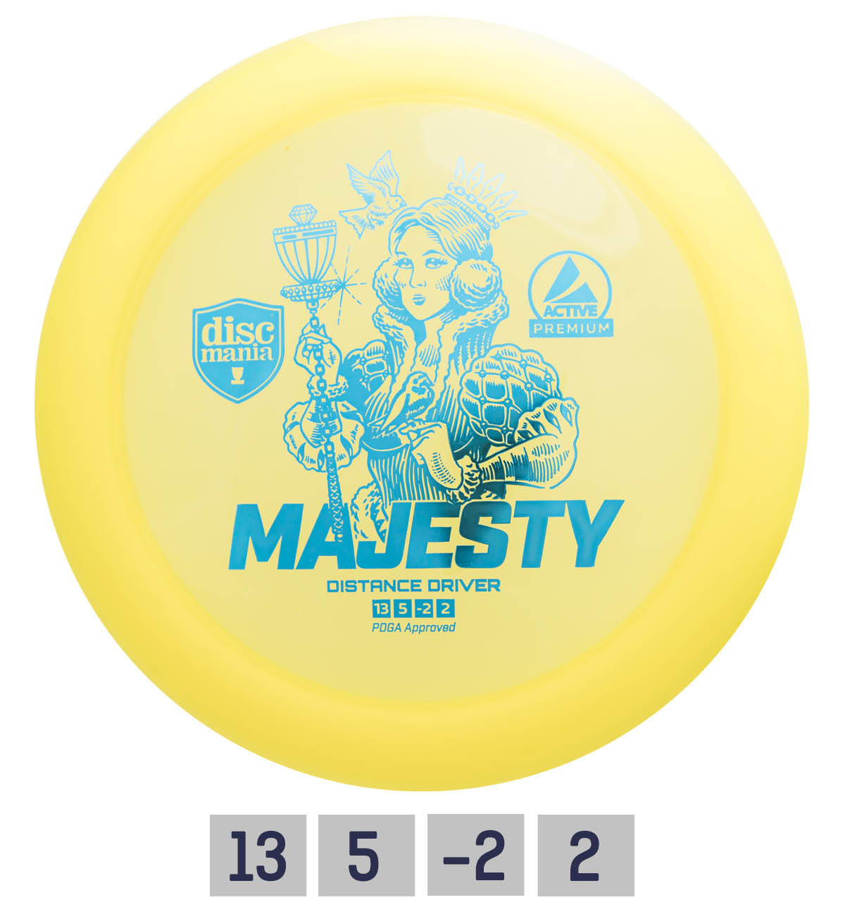 Discgolf DISCMANIA Distance driver MAJESTY Active