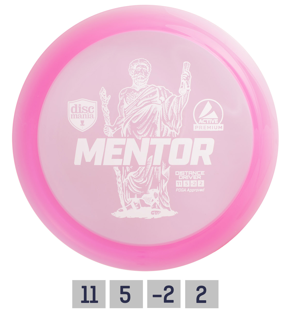 Discgolf DISCMANIA Distance Driver MENTOR Active