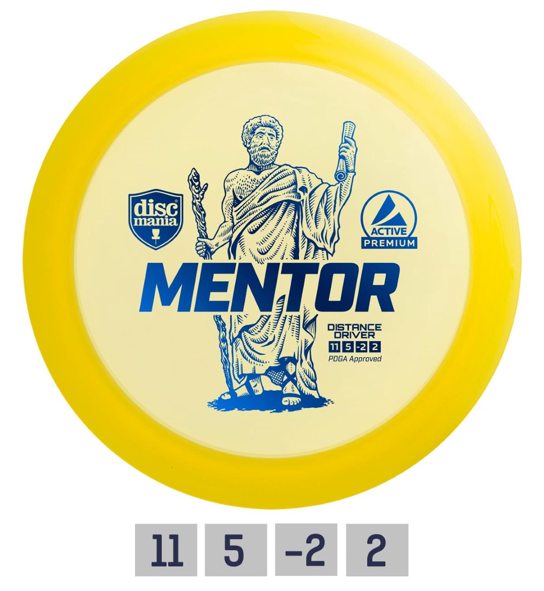 Discgolf DISCMANIA Distance Driver MENTOR Active