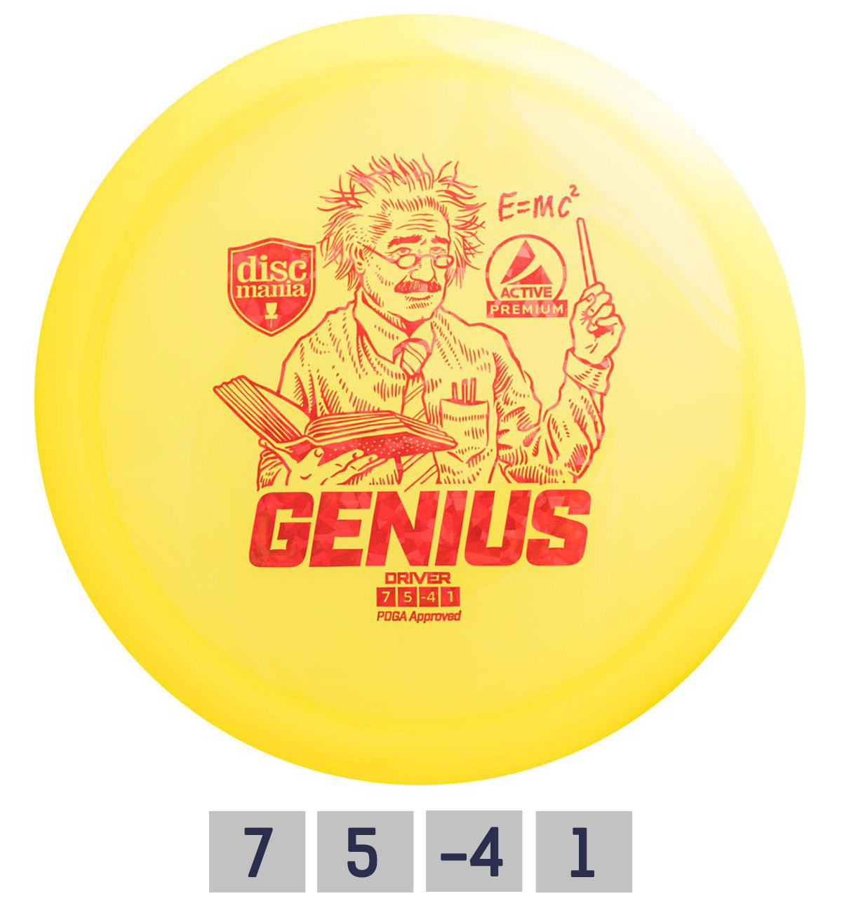 Discgolf DISCMANIA Fairway Driver GENIUS Active