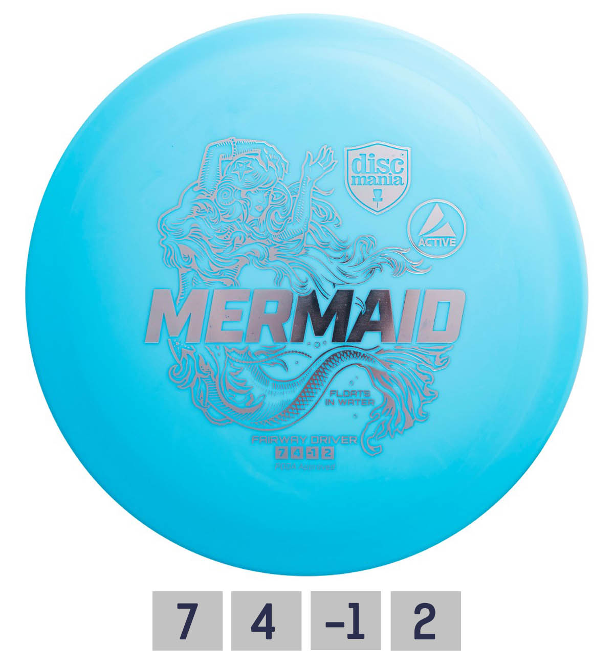 Discgolf DISCMANIA Fairway Driver MERMAID Active