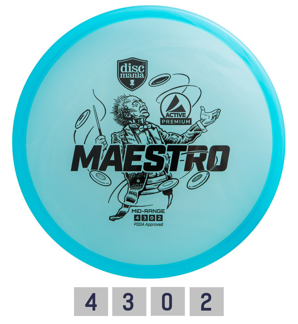 Discgolf DISCMANIA Midrange Driver MAESTRO Active
