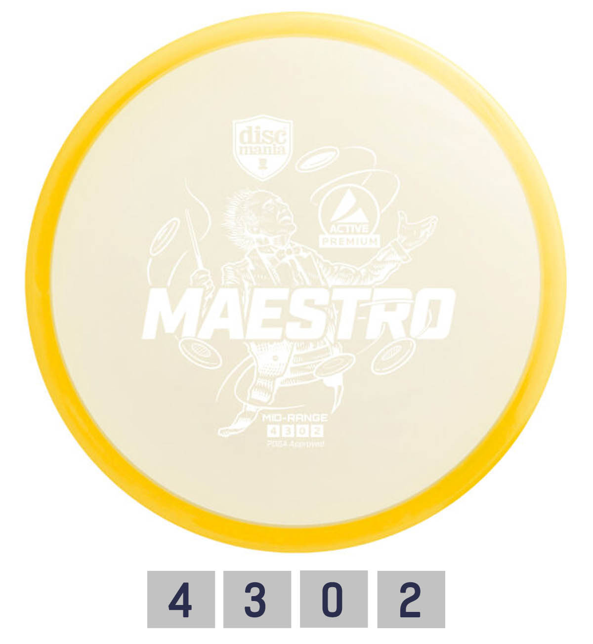 Discgolf DISCMANIA Midrange Driver MAESTRO Active