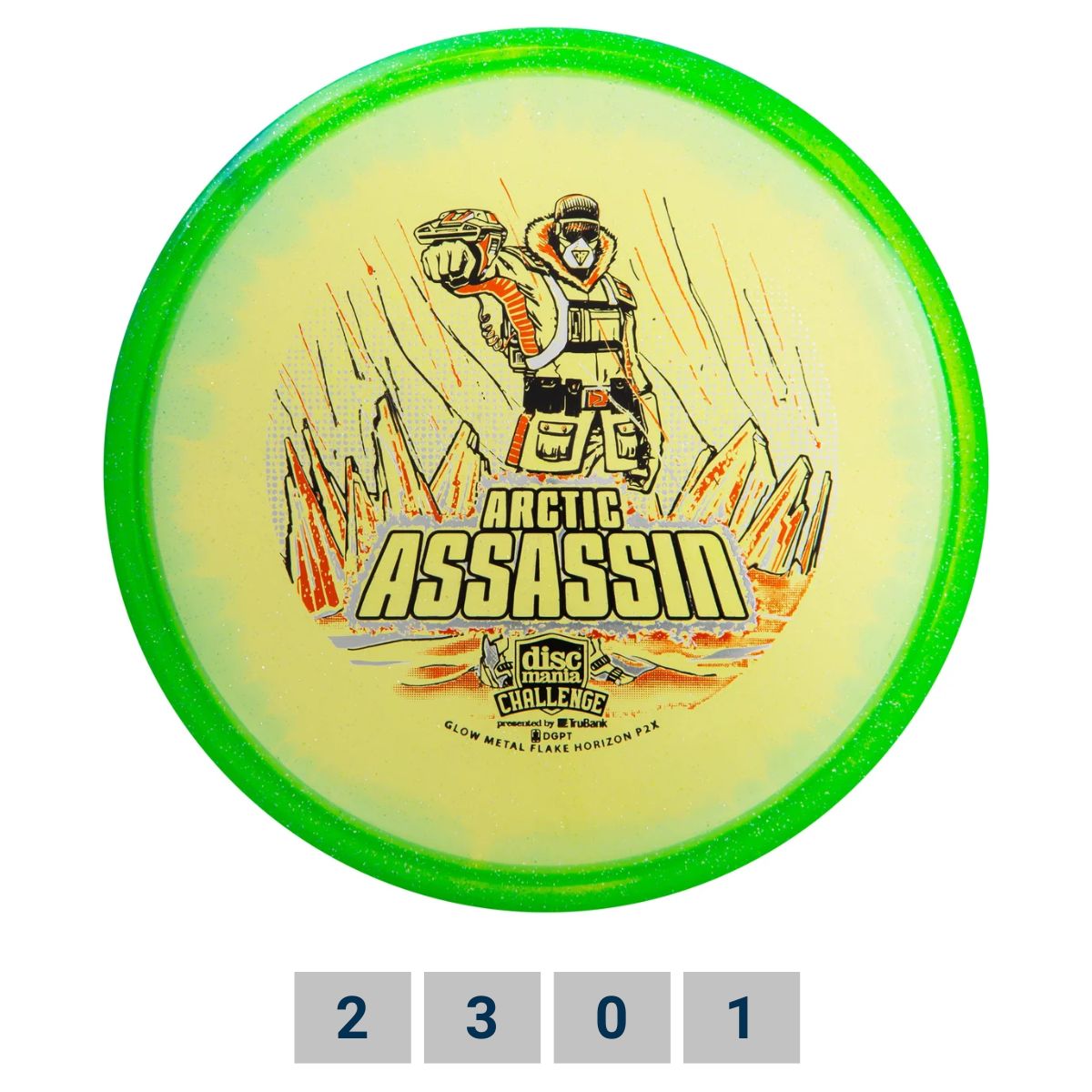 Discgolf DISCMANIA Putter C-Line Metalflake Horizon
