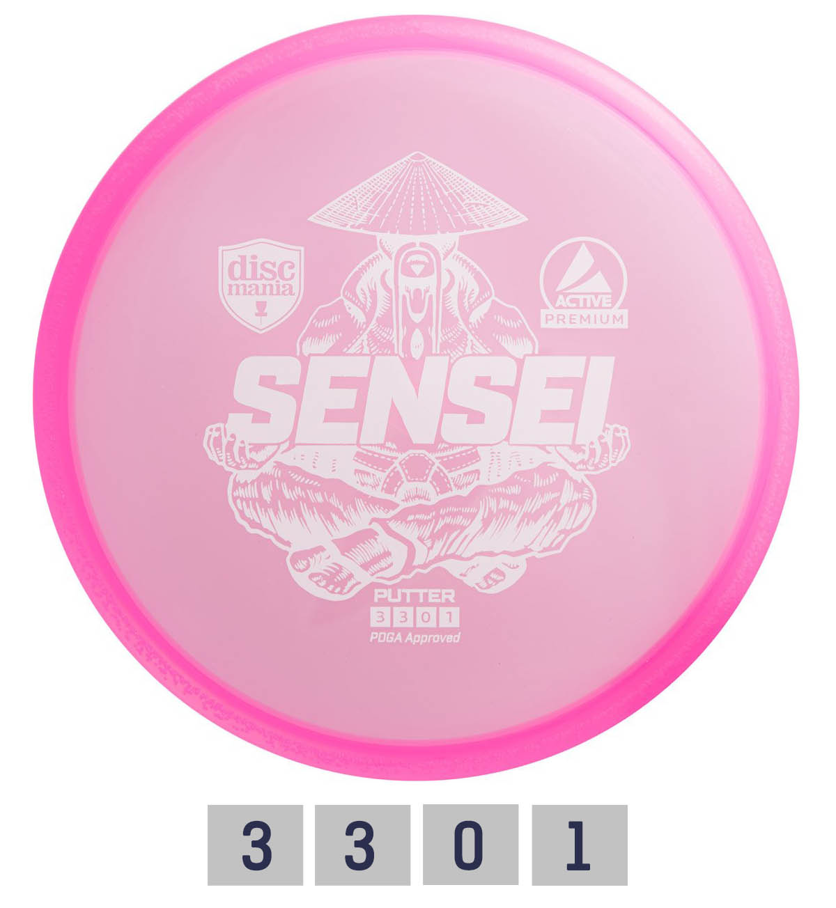Discgolf DISCMANIA Putter SENSEI Active Premium