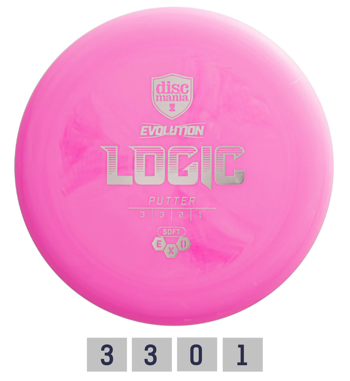 Discgolf DISCMANIA Putter SOFT EXO LOGIC