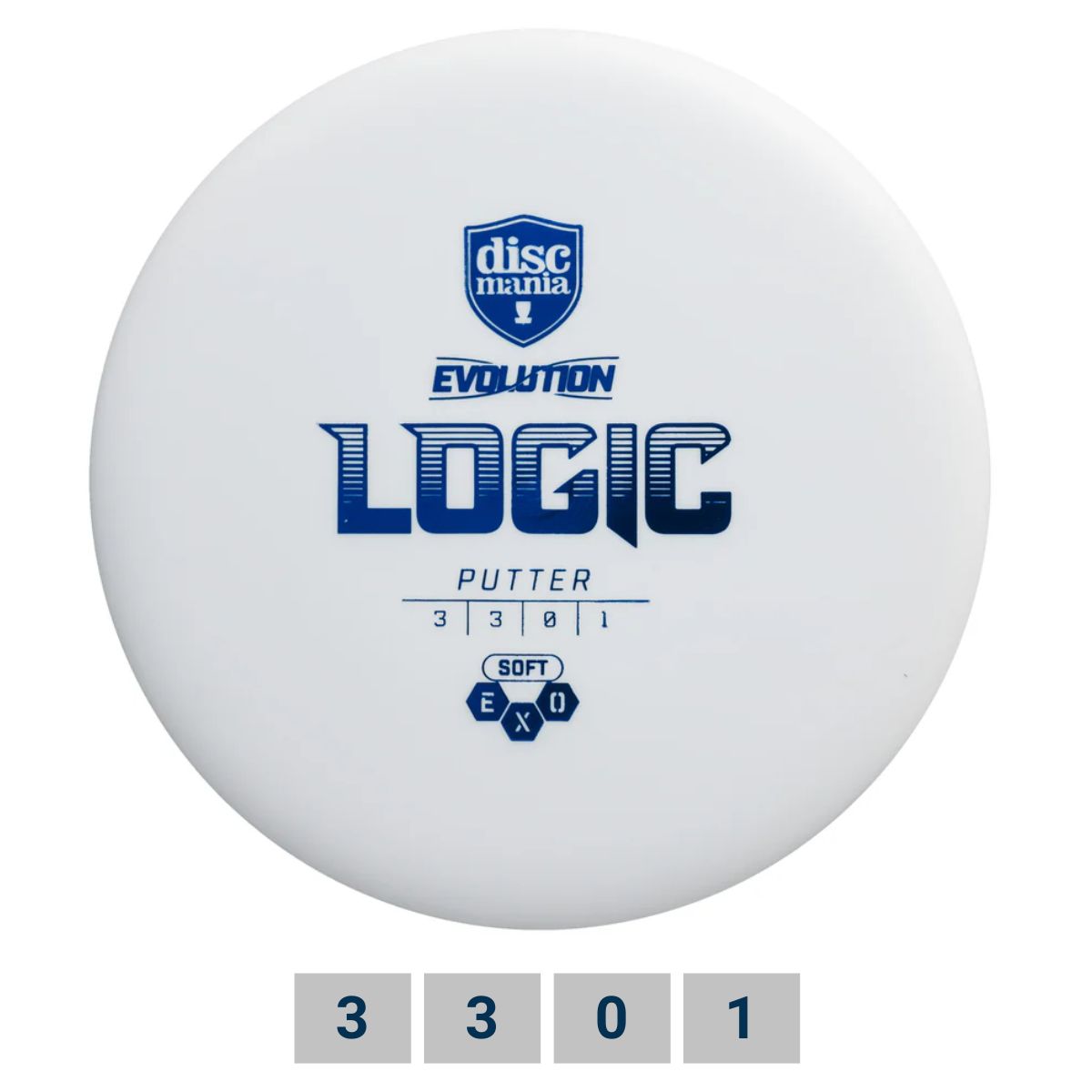 Discgolf DISCMANIA Putter SOFT EXO LOGIC