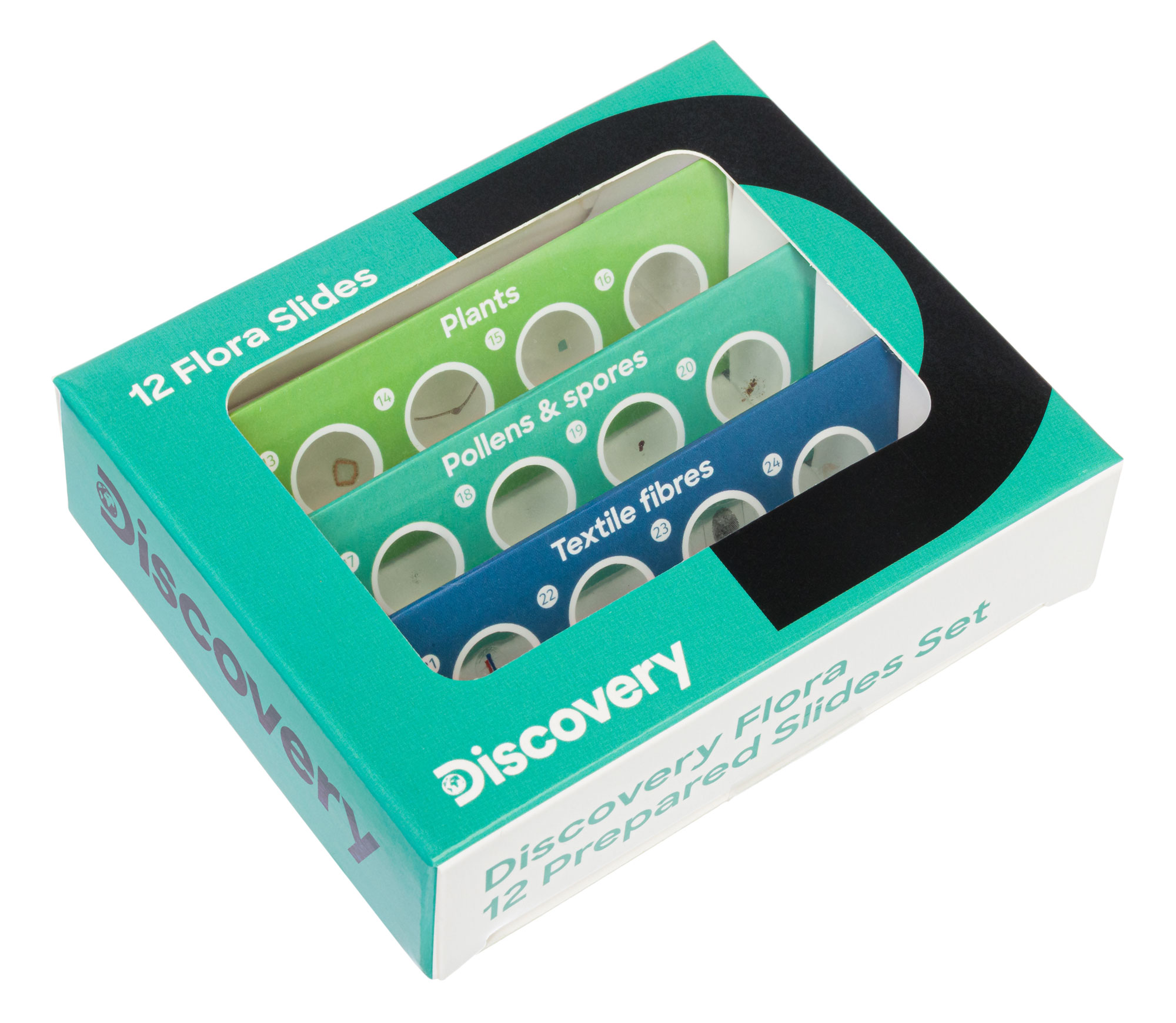 Discovery 12 Mikropreparātu floras komplekts |